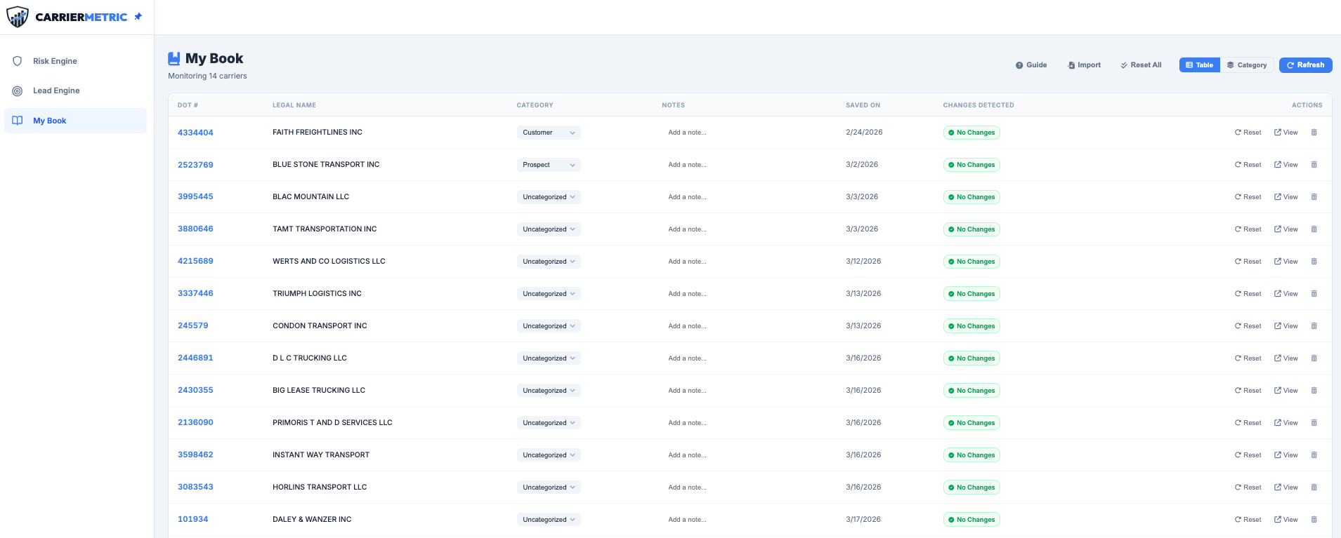 My Book Dashboard Preview